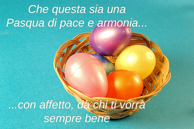 Pasqua di pace e armonia